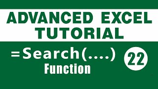 22- Microsoft Excel Advanced Tutorials |Search Function | IT Plus (SINHALA)