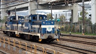 2019/03/30 JR Freight: Delivery of DD5519 by EF65-2050 at Negishi \u0026 Tsurumi