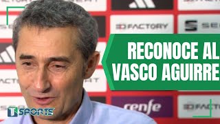 Lo que Ernesto Valverde le DIJO a Javier Aguirre, tras GANARLE la FINAL de la Copa del Rey