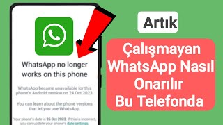 Artık Çalışmayan WhatsApp Nasıl Onarılır Bu Telefonda Sorun Il