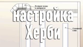 Как настроить перелив Херби. Быстрая настройка самого тихого перелива в аквариуме.