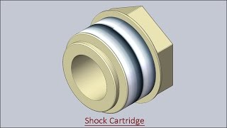 Shock Cartridge (Solid Edge Tutorial)