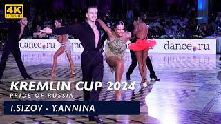 SAMBA | Ilya Sizov - Yana Annina | SF | Professional Latin | Kremlin Cup 2024 | 4K