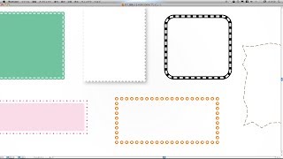 How to create 破線の使い方いろいろ Illustrator Tutorial  チュートリアル