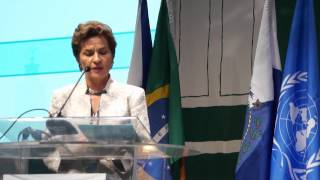 Christiana Figueres at Global Town Hall, Rio+20 critical remarks