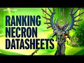 Necron Codex Datasheet Tier List Warhammer 40k 10th Edition