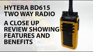 Hytera BD615 Two-way Radio Review | Hands on Close up | LRS UK