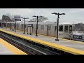 bmt astoria line n and w lcl exp train action @ astoria blvd r46 r68 r68a r160a 2 r160b