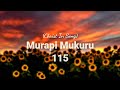 115 Murapi Mukuru Lyric Video (SDA)