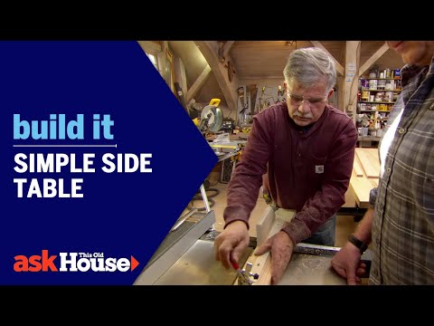 Build It: Simple Side Table Build It: Simple Side Table