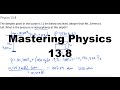 Mastering Physics Solution, 