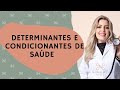 Determinantes e Condicionantes de saúde + questões