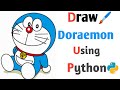 Draw Doraemon using Python || Doremon in python | 2021 #shorts