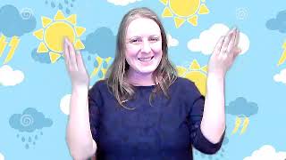Weather Song - The Singing Walrus - Signed with Makaton ☀️🌧💨❄