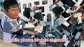Restoration f a broken phone at a landfill destroyed​​ abandonedo | Restore Vivo Y30