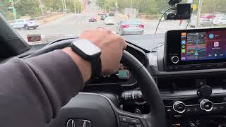 Testing the Forward Collision Warning system on 2023 honda CRV Sport Hybrid