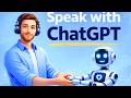 Practice English Conversation Daily with ChatGPT | ChatGPT Routine Improves English Speaking Fast