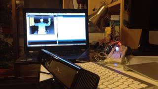 xbox kinect controlled audio synth
