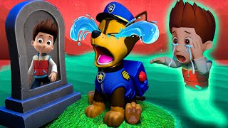 R.I.P RYDER! CHASE don't cry!  Very Sad Story But Happy Ending | Paw Patrol The Mighty Movie