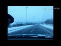 മഞ്ഞിലൂടെ ഒരു കാർ യാത്ര a car ride through the snow