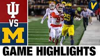 Indiana vs #7 Michigan | College Football Highlights