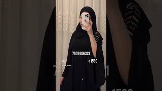 ₹1599 രൂപക്ക് അടിപൊളി  Abaya whatsapp // #abaya #hijab #latest