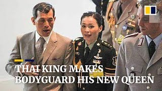 Thai king makes bodyguard his new queen