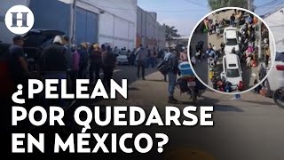 “Respeten la lista” Migrantes critican organización de la Comar para regular su estancia en México