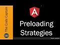 Preloading strategy in angular application