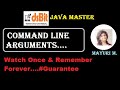 Tutorial7 |JAVA Command Line Arguments| Just in 5 minu | Watch Once & Remember Forever |Java Master|