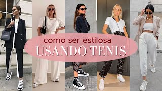 Looks estilosos com TÊNIS: IDEIAS para sair do BÁSICO! | Layla Monteiro