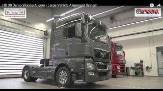 HD 30 Demo WunderAligner - Large Vehicle Alignment System