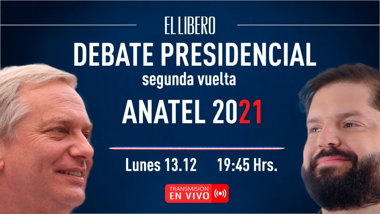 Debate Presidencial De Segunda Vuelta Anatel 2021 - YouTube