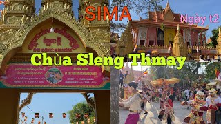 Lễ kết giới (SIMA) Chùa Sleng Thmay. Phước hưng,trà cú,trà vinh. Ngày 2/2/2025 |HƯNG TRẦN VLOG|