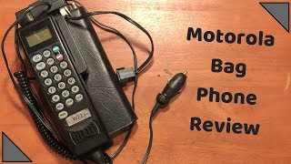 90's Motorola Bag Phone Review