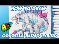 How to Draw a Godzilla Shimo Hybrid