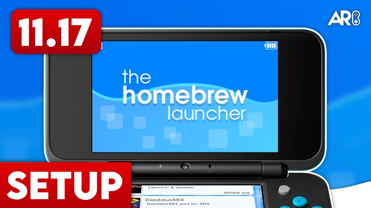 How To Homebrew Your New Nintendo 3DS & 2DS (11.17) - YouTube