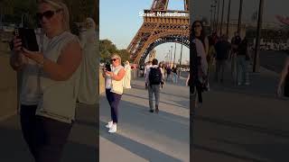 Walk in Paris to the Eiffel Tower, September 2023
