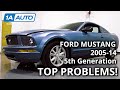 Top 5 Problems Ford Mustang Coupe 5th Generation 2005-14