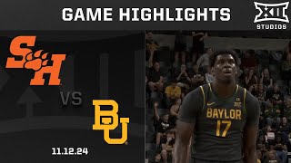 Sam Houston vs. #12 Baylor Game Highlights | 2024-25 Big 12 Men’s Basketball