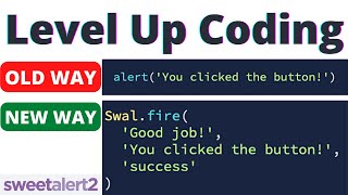 Still Using JavaScript ALERT ? Try SweetAlert2 | Level Up Coding 💪