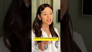 Jenna Ortegas Biggest Insecurity 🥺 | #shorts