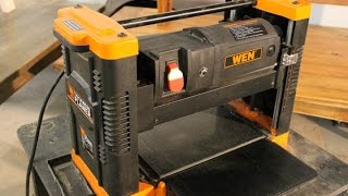 Wen 6550 Benchtop Planer Product Review