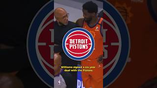 Monty Williams SIGNS With Detroit Pistons 🤑 #shorts