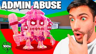 New UPDATE + ADMIN ABUSE in Steal the Brainrot! (Fortnite)