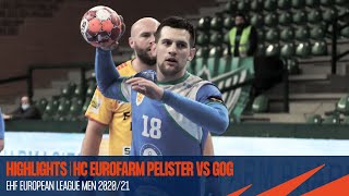 HIGHLIGHTS | HC Eurofarm Pelister vs GOG | Round 8 | EHF European League Men 2020/21