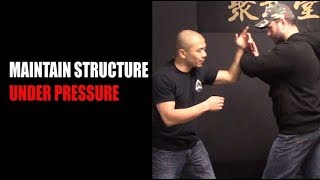 Keep Structure Under Pressure - Wing Chun - Adam Chan - Kung Fu Report