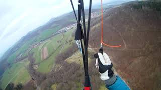 Gleitschirm Wasserkuppe Toplandung