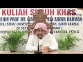 20-09-2019 Sheikh Prof Dr Mahmood Abdul Rahman: Tuntutan Mengikuti Sunnah Nabi SAW