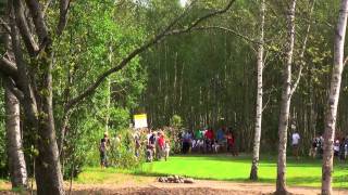 lcgm8 Disc Golf - Scandinavian Open 2010 finals hole in one